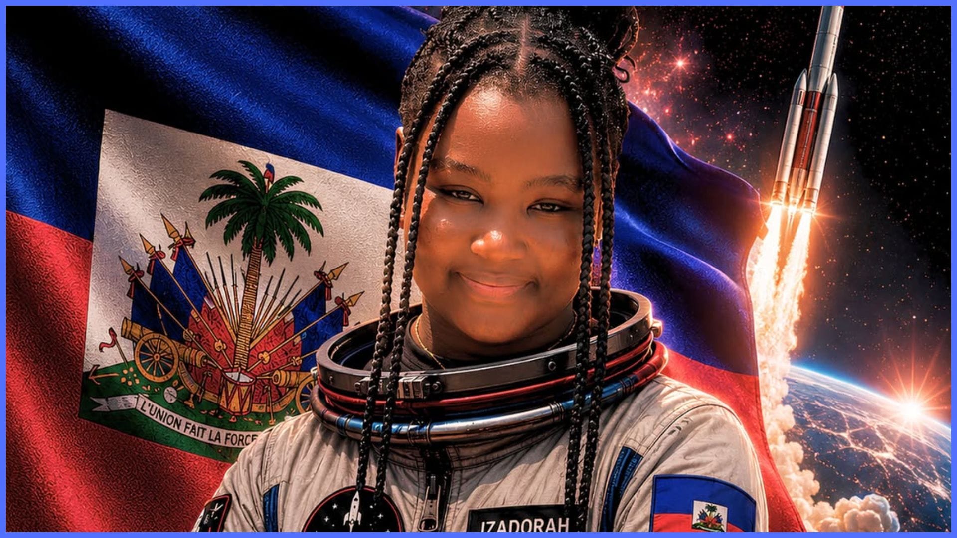Izadorah Lapierre représentera Haïti dans la mission spatiale ShaktiSAT en 2026